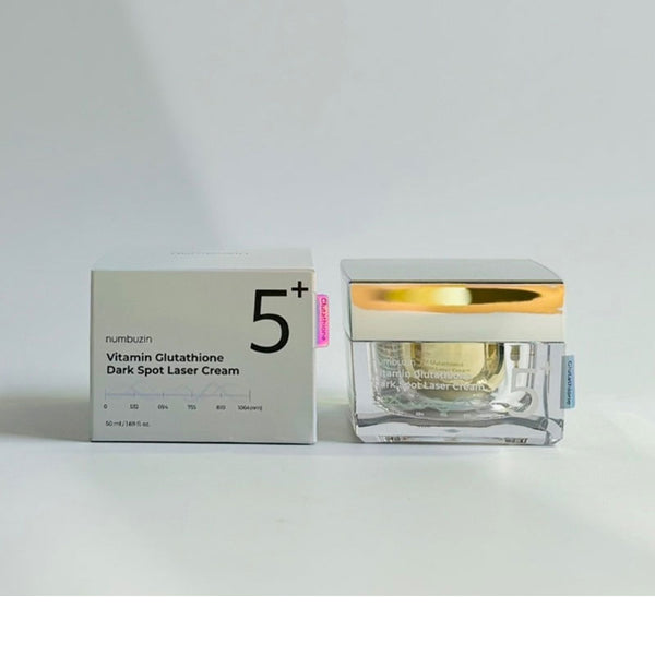 numbuzin - No.5+ Vitamin Glutathione Dark Spot Laser Cream - 50ml
