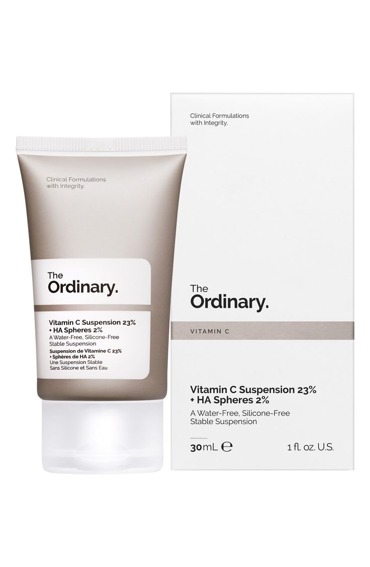 the Ordinary vitamine c suspension 23% + HA Spheres 2%