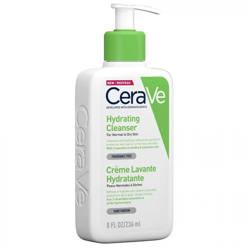 CeraVe Crème Lavante Hydratante 236 ml