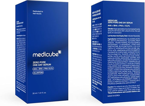 medicube ZERO PORE ONE DAY SERUM