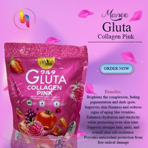 Manee Gluta Collagen Pink – Pack (30 Sachets)