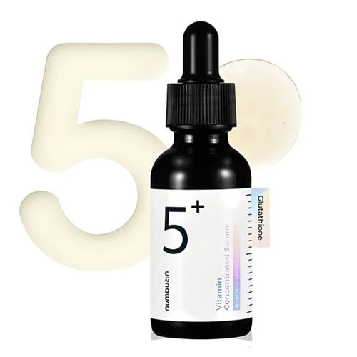 numbuzin, 5+ Glutathione Vitamin Concentrated serum, 30 ml