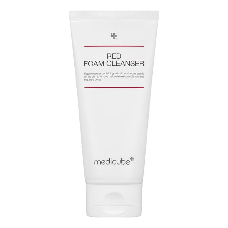Medicube – Red Foam Cleanser Purifiant et Apaisant