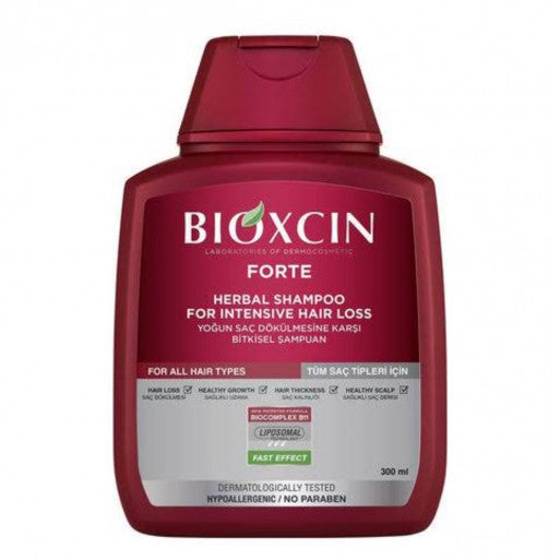 Bioxcin shampooing renforce les greffes de cheveux et anti chute 300 ml
