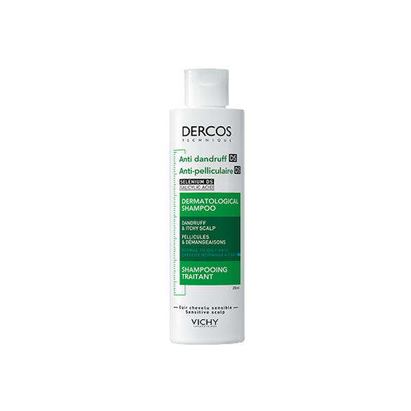 DERCOS SHAMPOOING ANTI-PELLICULAIRE DS - CHEVEUX NORMAUX À GRAS