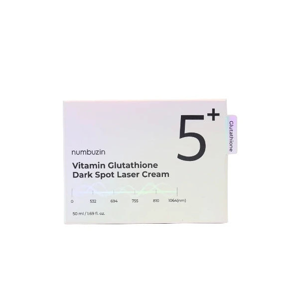 numbuzin - No.5+ Vitamin Glutathione Dark Spot Laser Cream - 50ml