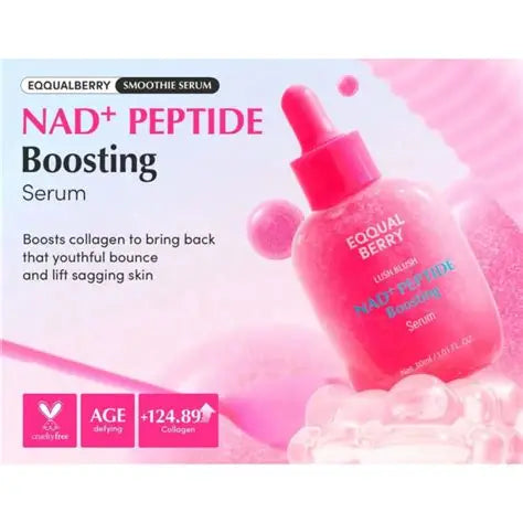 Eqqual Berry NAD+ Peptide Boosting Serum